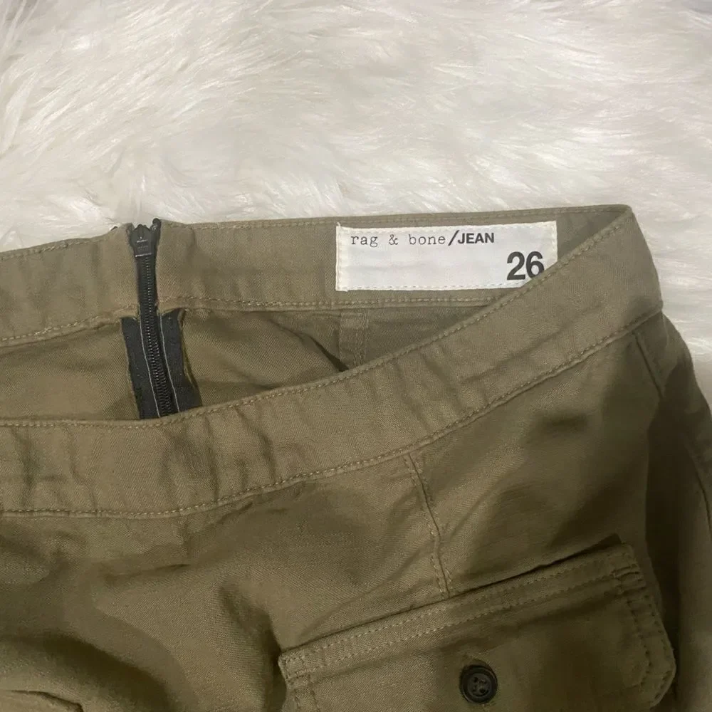 Rag and Bone cargo mini skirt